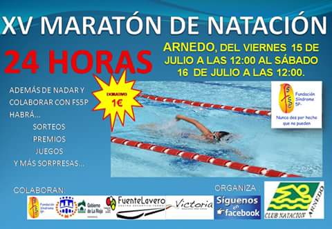 XV Maraton de Natacion a beneficio de la Fundación