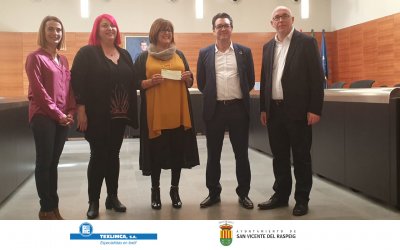 Agradecimientos a Texlimca y Ayto. de San Vicente