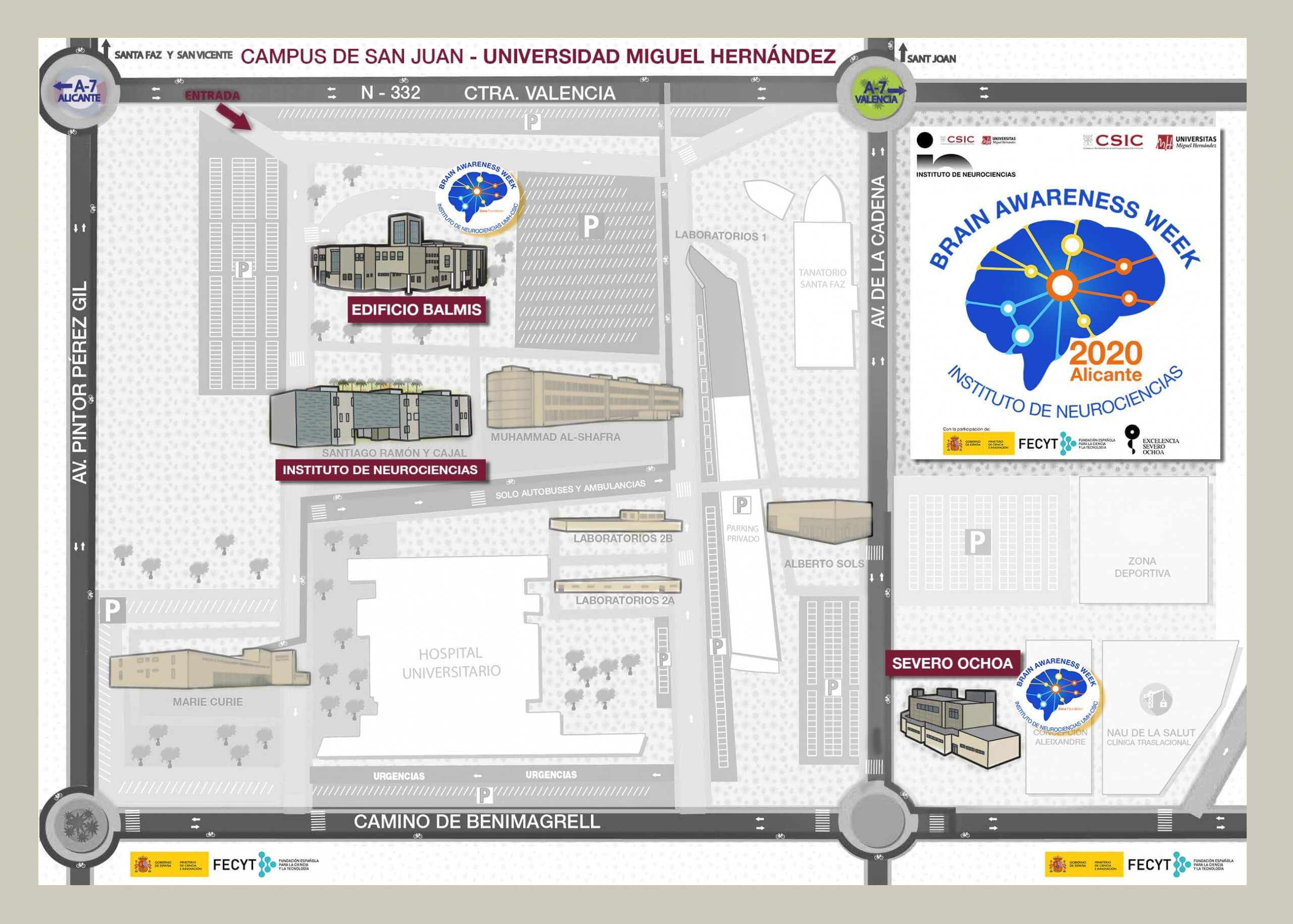 Mapa Campus San Juan