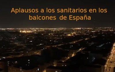 Agradecimientos al personal sanitario