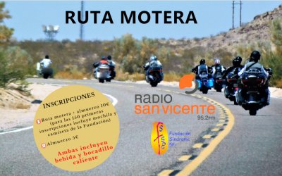Entrevista a la presidenta en Radio San Vicente con motivo de la Ruta Motera