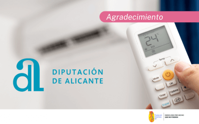 Mejora del confort en el centro gracias a la subvención de la Diputación de Alicante.
